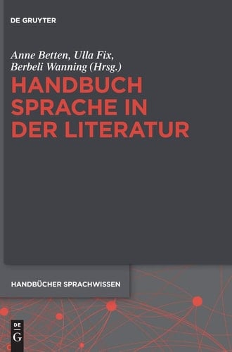Handbuch Sprache in der Literatur