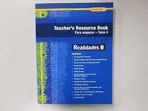 Realidades: Teacher's resource book Para empezar-Tema 4