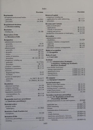 Sealy and Milman Annotated Guide to the Insolvency Legislation 2017