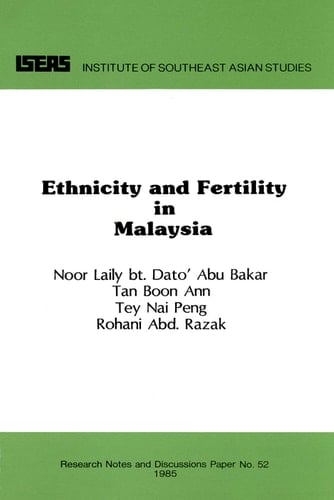 Ethnicity and Fertility in Malaysia