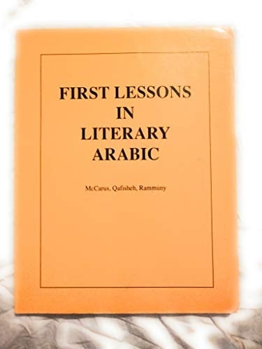 First Lessons in Literary Arabic