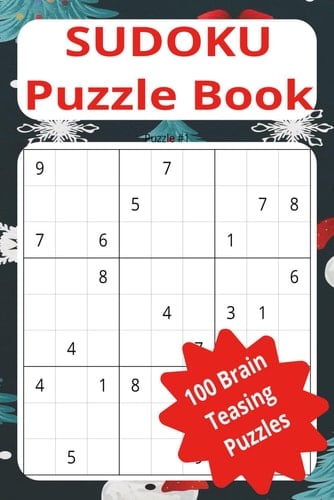 Sudoku Puzzle Book: Puzzle Book, Christmas