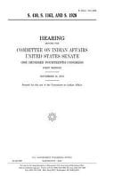 S. 410, S. 1163, and S. 1928