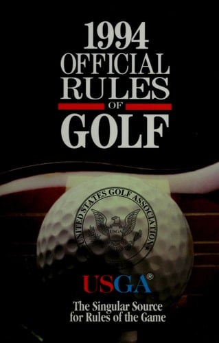 Official Rules of Golf, 1995