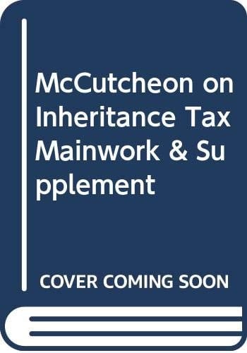 McCutcheon on Inheritance Tax