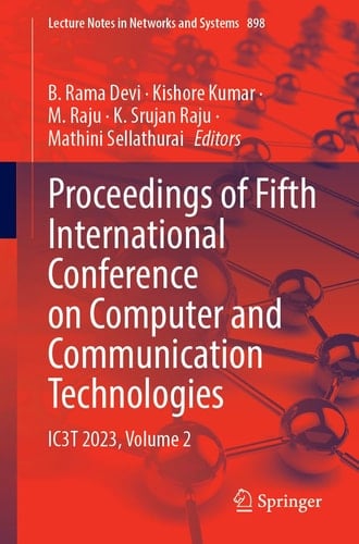 Proceedings of Fifth International Conference on Computer and Communication Technologies IC3T 2023, Volume 2