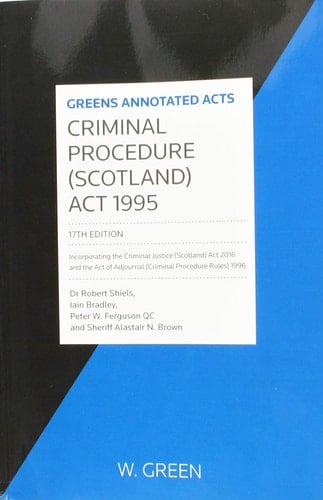Criminal Procedure (Scotland) Act 1995