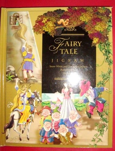 Fairy Tale Jigsaw Snow White and the Seven Dwarfs, Rumplestilskin, Rapunzel