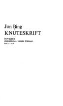 Knuteskrift: Noveller (Norwegian Edition)