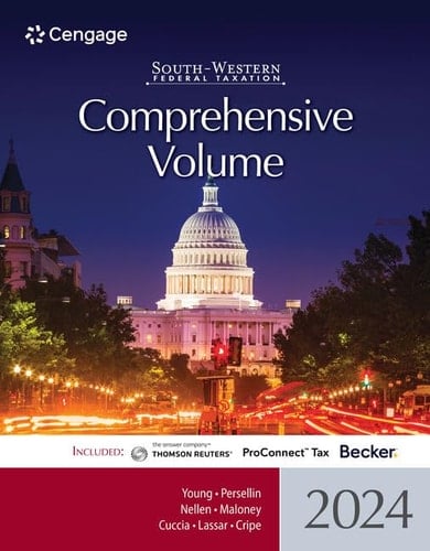 South-Western Federal Taxation 2024 Comprehensive Volume