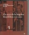 Els anys de la Segona República (1931-1936)
