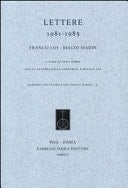 Lettere 1981-1985