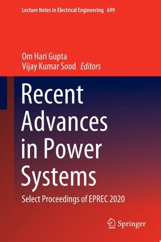 Recent Advances in Power Systems