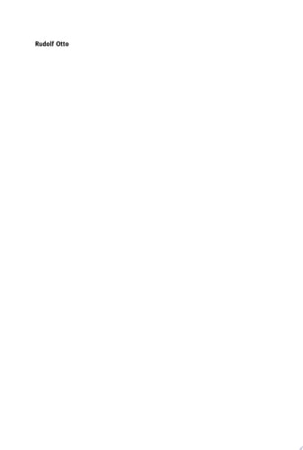 Rudolf Otto