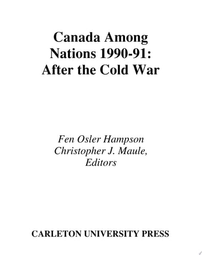 Canada Among Nations, 1990-91