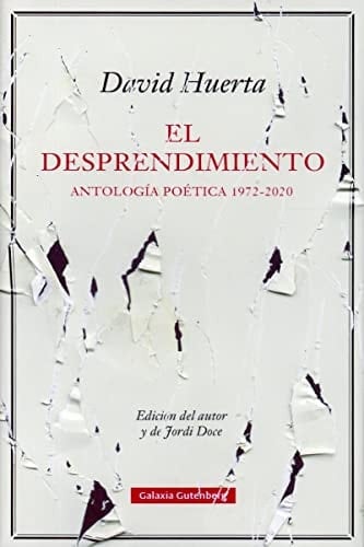 El desprendimiento poemas 1972-2020