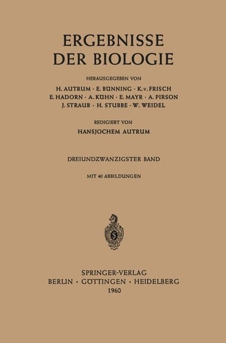 Ergebnisse der Biologie