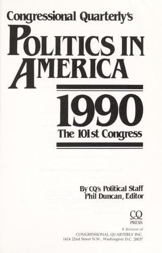 Congressional Quarterly's Politics in America