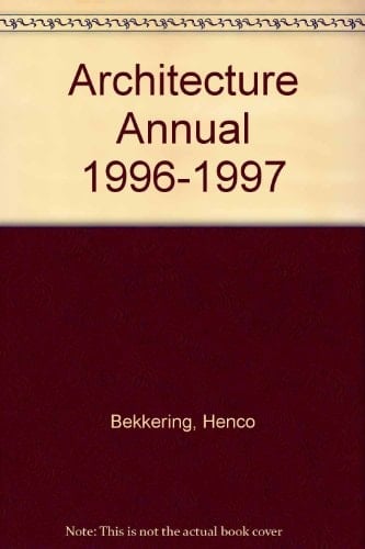 The architecture annual. 1996/1997(1998)