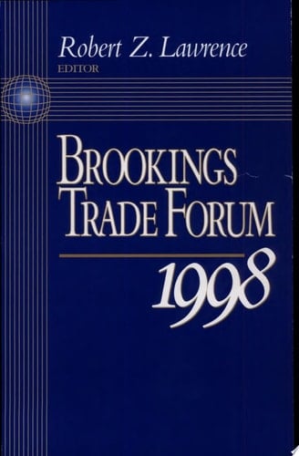 Brookings Trade Forum: 1998