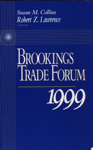 Brookings Trade Forum: 1999
