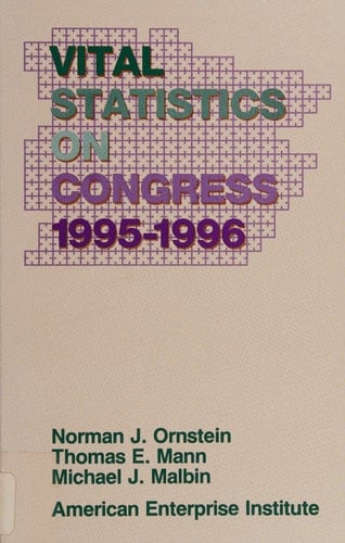 Vital Statistics on Congress, 1995-96