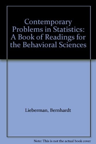 Contemporary Problems in Statistics
