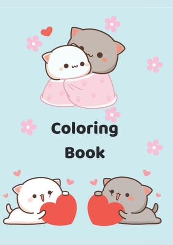Peach & Goma Coloring Book: Coloring Book for kids, Coloring Book for girls, Cute Book, Cute gift