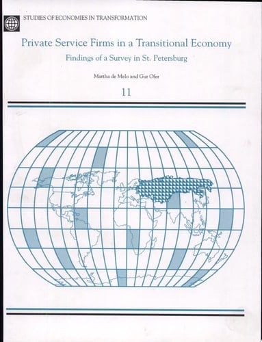 Private Service Firms in a Transitional Economy Findings of a Survey in St. Petersburg