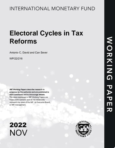 Electoral Cycles in Tax Reforms