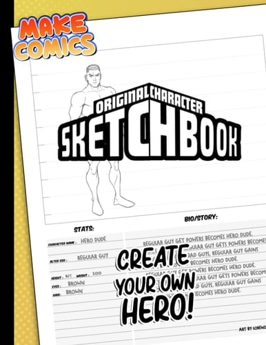 Make Comics: Original Character Sketchbook