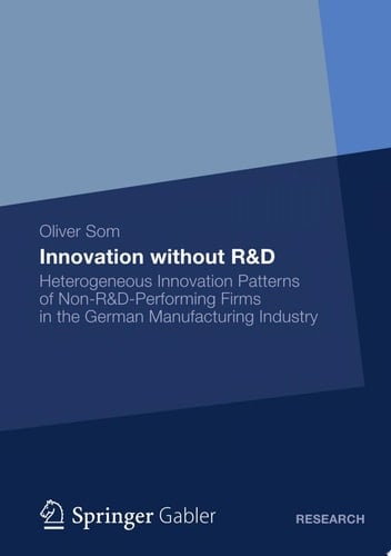 Innovation without R&D