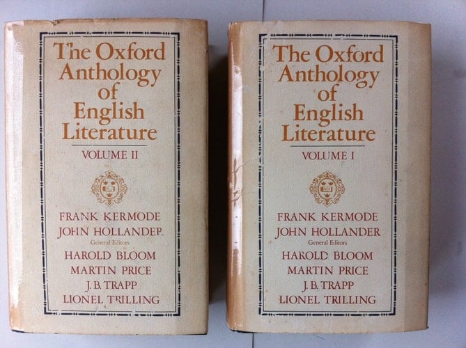 The Oxford Anthology of English Literature