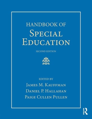 Handbook of Special Education