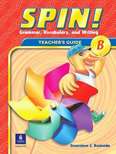 Spin!, Level B Grammar, Vocabulary, and Writing