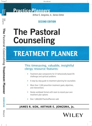 The Pastoral Counseling Treatment Planner