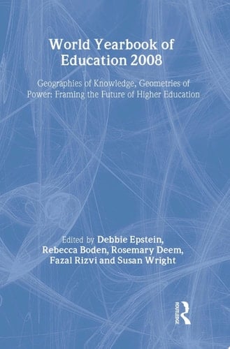 World Yearbook of Education 2008