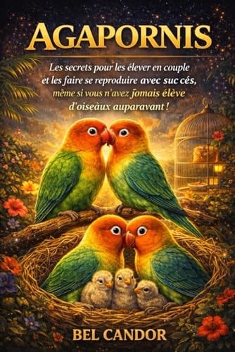Agapornis: Les Secrets Pour Les élever En Couple Et Les Faire Se Reproduire Avec Succès, Même Si Vous N'avez Jamais élevé D'oiseaux Auparavant ! (inseparable) (french Edition)