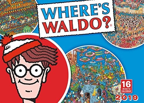 Where's Waldo 2019 Wall Calendar