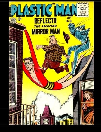 Plastic Man #63 Golden Age Superhero 1956