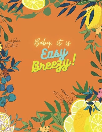 lined notebook. 17.52 x 11.25: 17.52 x 11.25 notebook. cute yellow lemon notebook. 100 page notebook.