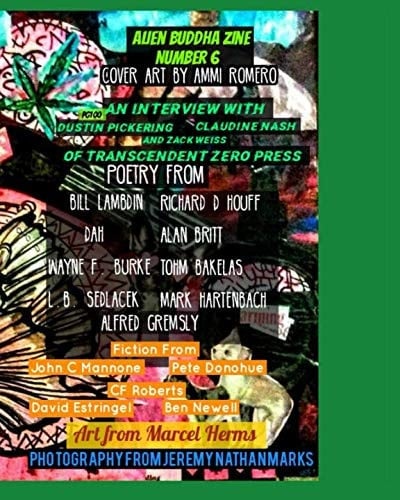 Alien Buddha Zine 6: black and white print