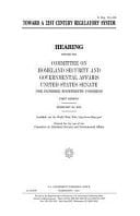 Toward a 21st Century Regulatory System