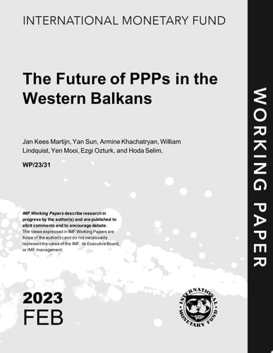 The Future of PPPs in the Western Balkans