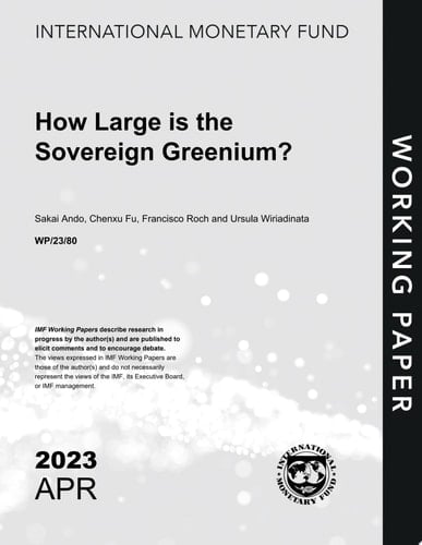 How Large is the Sovereign Greenium?