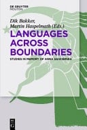 Languages Across Boundaries Studies in Memory of Anna Siewierska