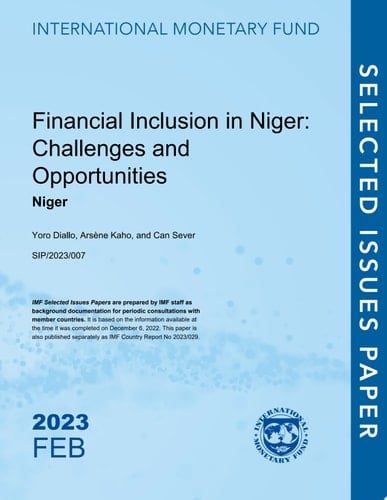 Financial Inclusion in Niger: Challenges and Opportunities Niger