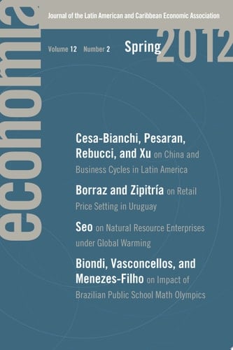 Economía: Spring 2012 Journal of the Latin American and Caribbean Economic Association