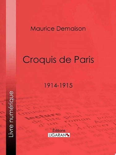 Croquis de Paris 1914-1915