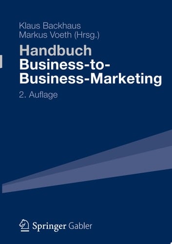 Handbuch Business-to-Business-Marketing